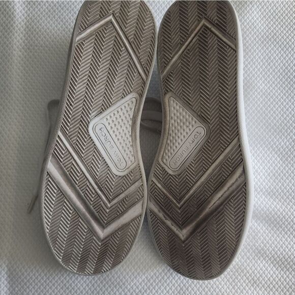 Tory Burch White Leather Sneakers with Low-Top Design some scratch - Picture 6 of 11